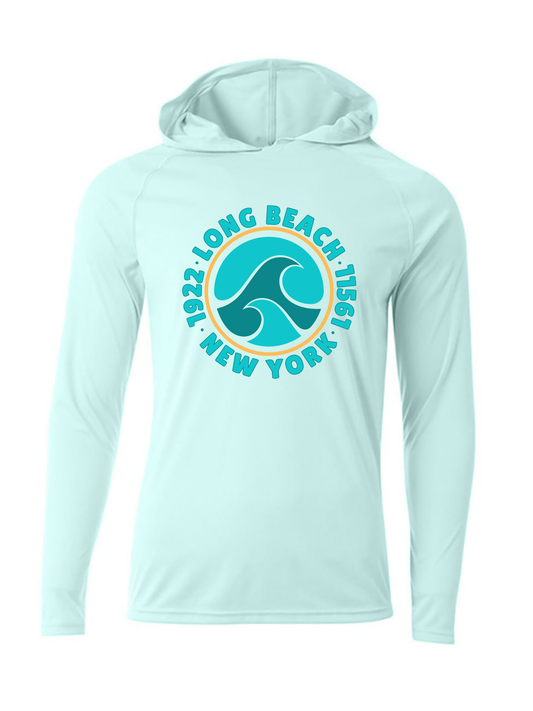 "Surf Shade” Long Sleeve Hoodie