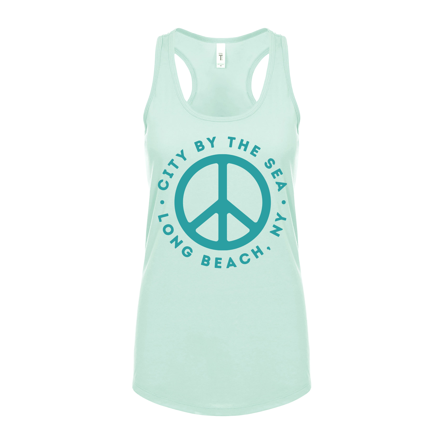 "City By The Sea - Peace" Women's Tank Top