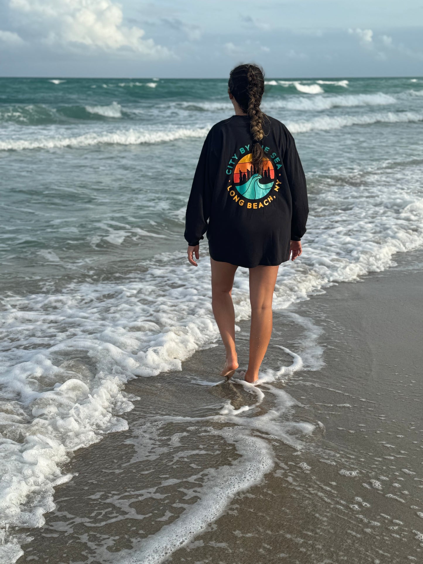 "City By The Sea #2” Long Sleeve