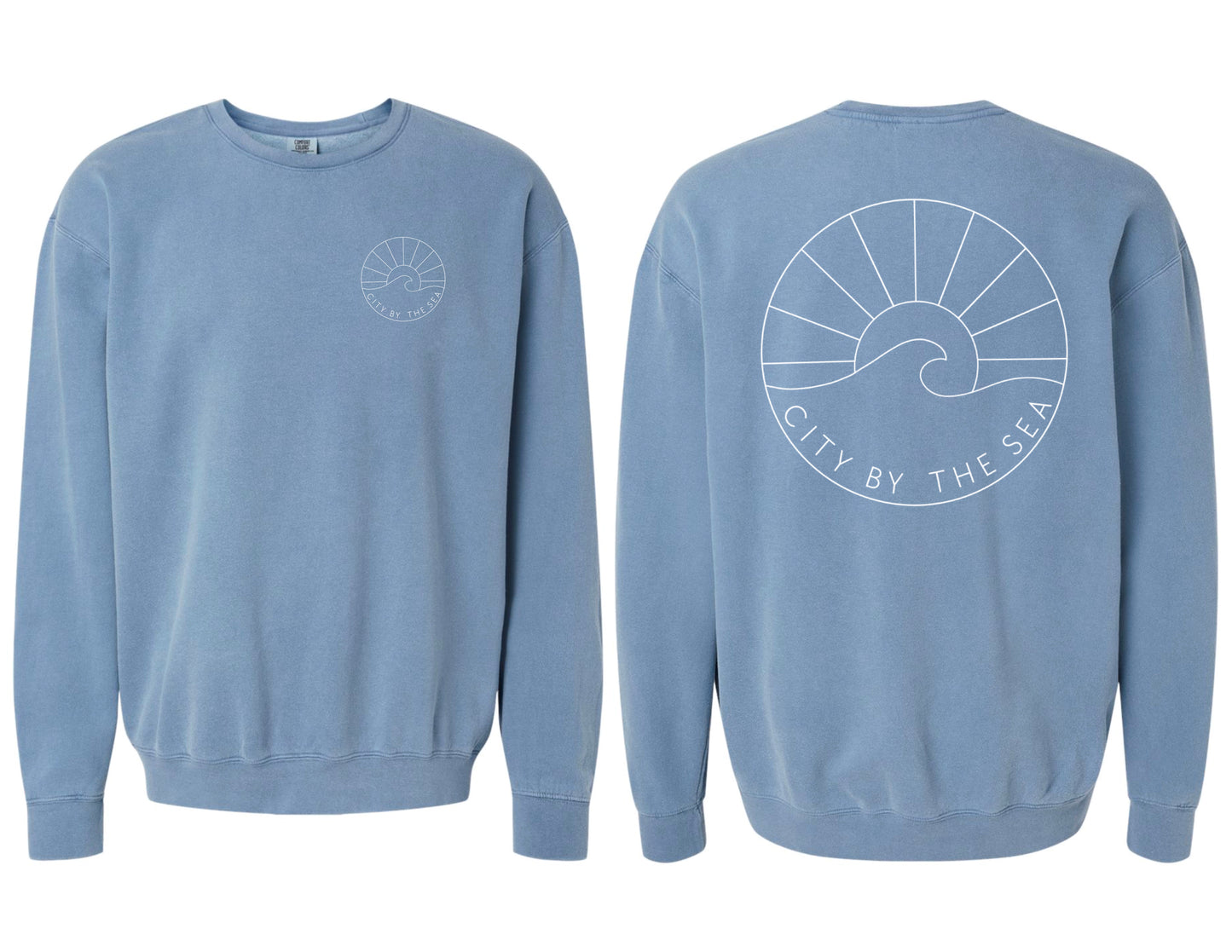 "City By The Sea" Crewneck