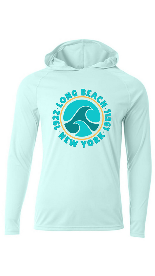 "Surf Shade” Long Sleeve Hoodie